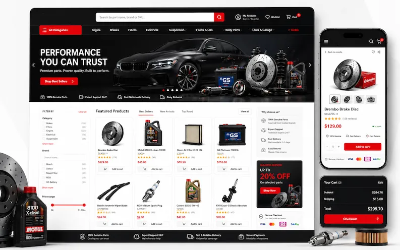 Automotive ecommerce thumbnail
