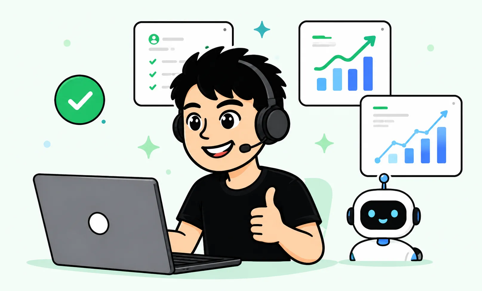 Minh họa quy trình sau khi được tự động hóa